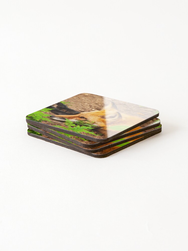 Thumbnail 4 of 5, Coasters (Set of 4), Guarding the Post designed and sold by Ruthie33.