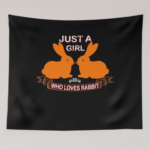 Item preview, Just A Girl Who Loves Rabbit passionate beautiful designed and sold by Joxxio.
