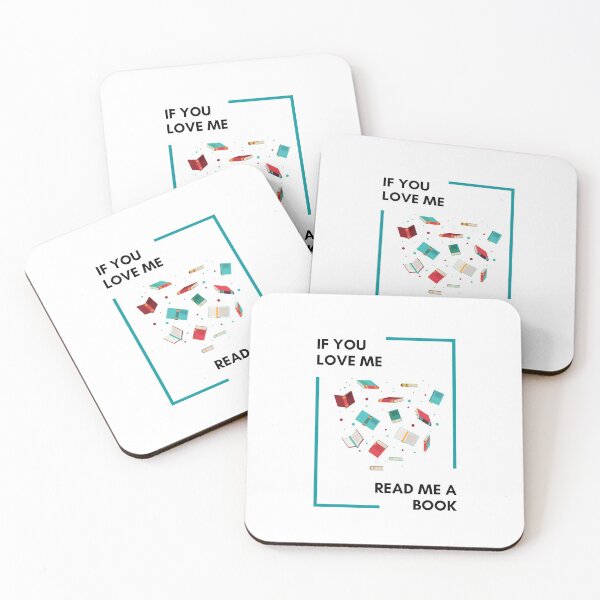 Item preview, If You Love Me Read Me a Book - Colourful designed and sold by Sershni.