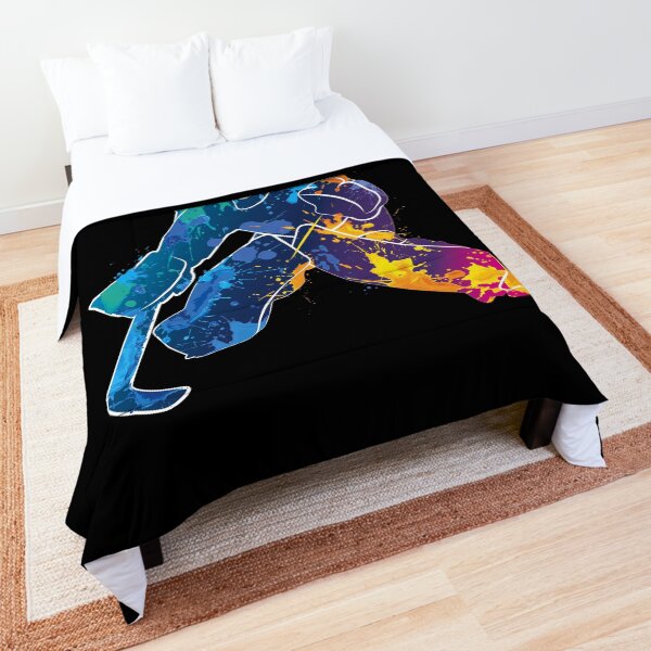 Item preview, Ice Hockey Goalie Abstract Color Splash Design designed and sold by KL14.