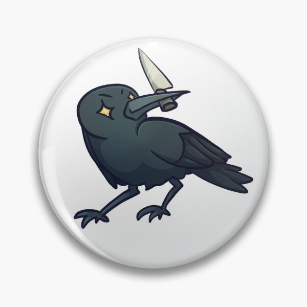 Item preview, Crow With a Knife (Murder for One) designed and sold by Evsie.