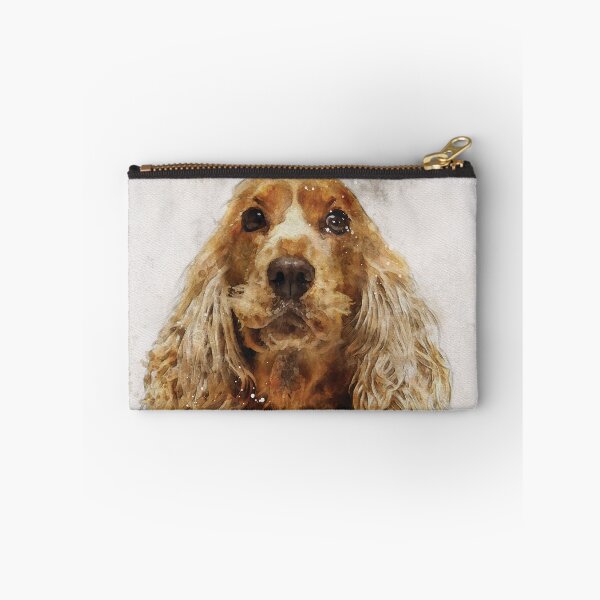 Item preview, Cocker Spaniel dog watercolour digital portrait designed and sold by Gerald Waters.