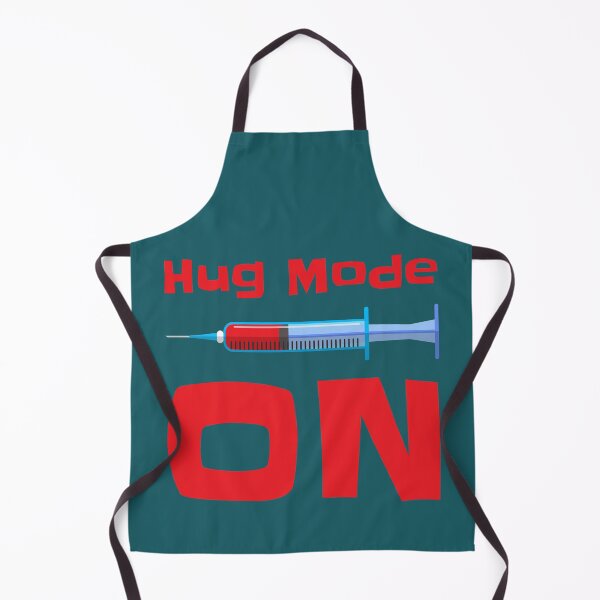 Item preview, Hug Mode: On - Covid Vaccine Syringe designed and sold by WeaveTrumpet.