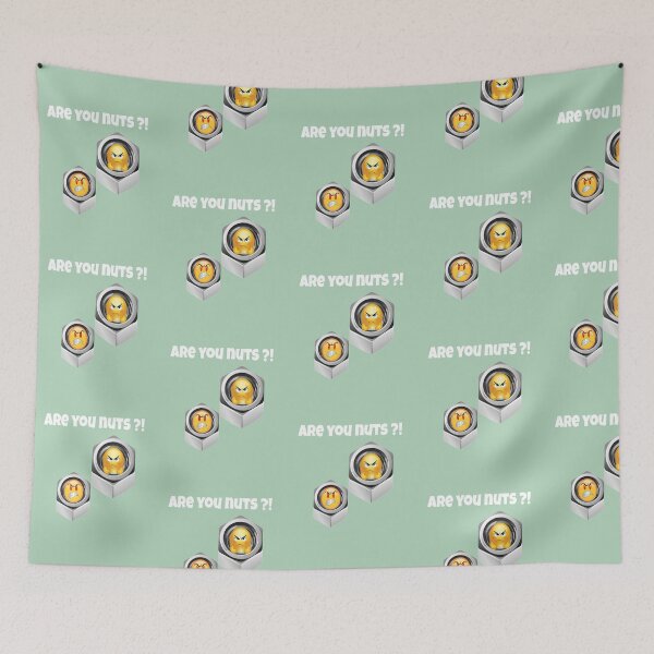 Item preview, Smiley on nuts 1 designed and sold by yudha2733.