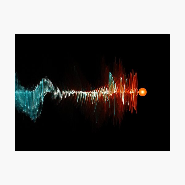 Particle-WaveDuality Photographic Print