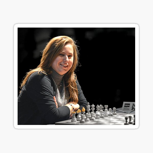 Judit Polgar Sticker for Sale by ArtForKnowledge