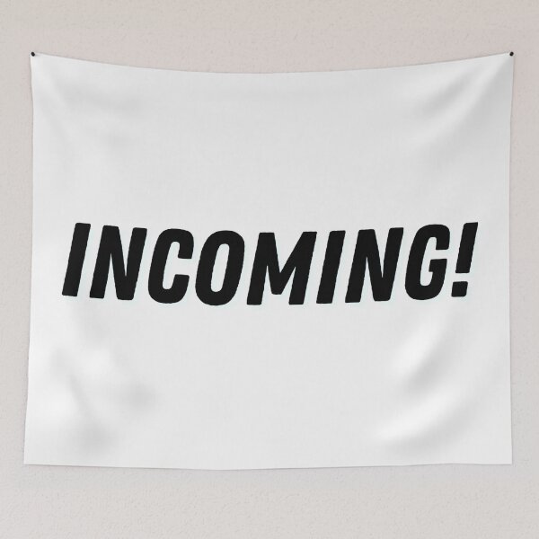 Item preview, Incoming! designed and sold by ExploreStore.