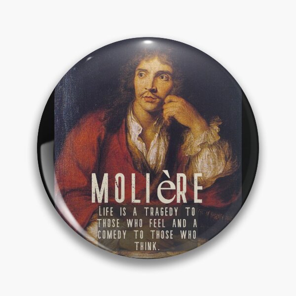 Item preview, Molière Tragicomedy Quote designed and sold by MoriVond.