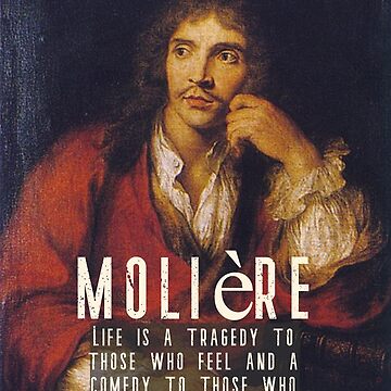 Artwork thumbnail, Molière Tragicomedy Quote by MoriVond