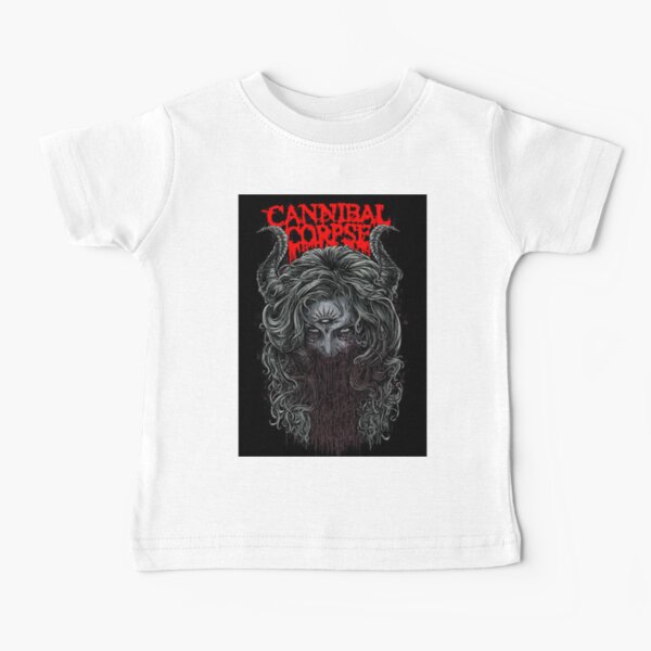 KkdsKkds Cannibal Corpse Small Child Unisex Baby Short Sleeve 0-24 Months Black