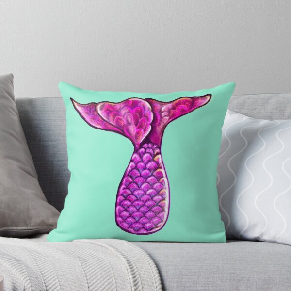 Item preview, Mermaid tail - pink, shiny and magical designed and sold by Artonmytee.