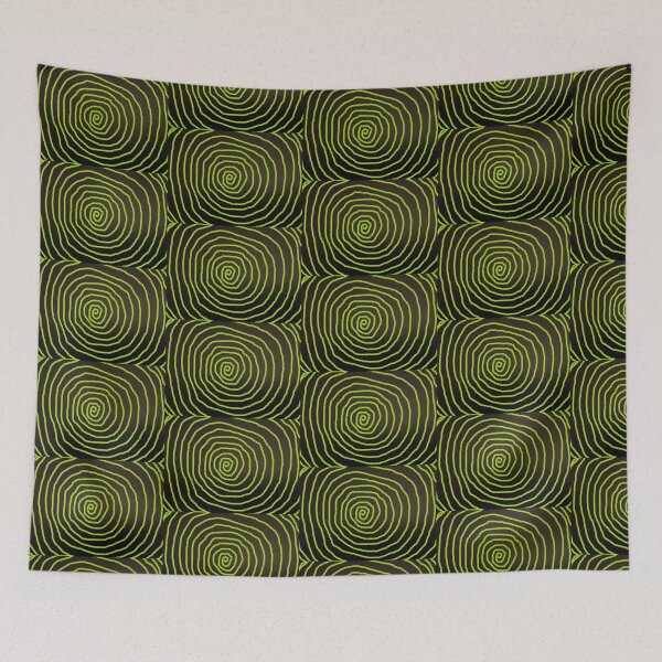 Item preview, Swirl GREEN designed and sold by fluffystuffyness.