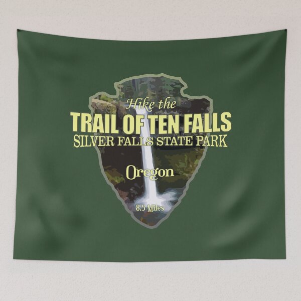 Item preview, Trail of Ten Falls (arrowhead) designed and sold by curranmorgan.