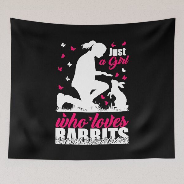 Item preview, Just A Girl Who Loves Rabbits passionate adorable designed and sold by Joxxio.