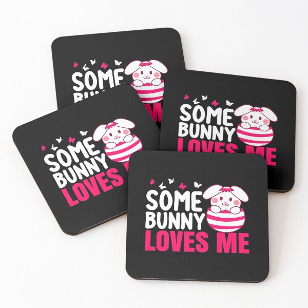 Item preview, Some Bunny Loves Me adorable passionate cool funny designed and sold by Joxxio.