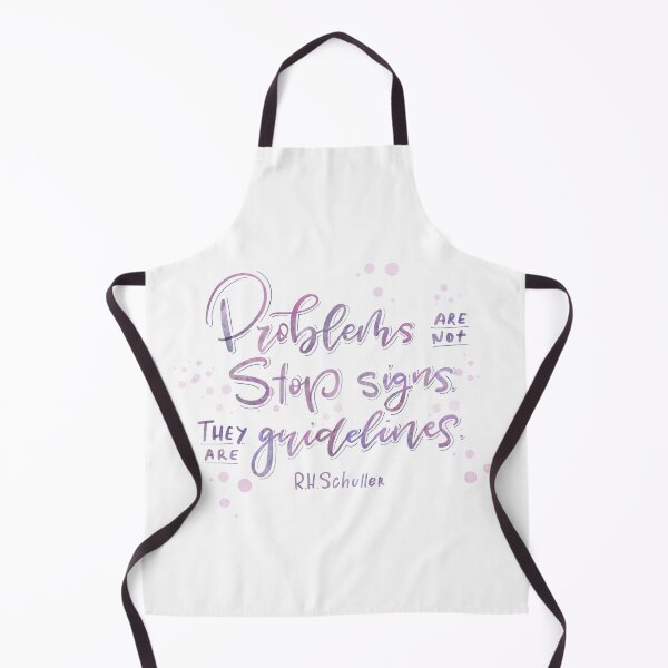 Item preview, Lettering: Problems are Guidelines designed and sold by GrayCatGraphics.