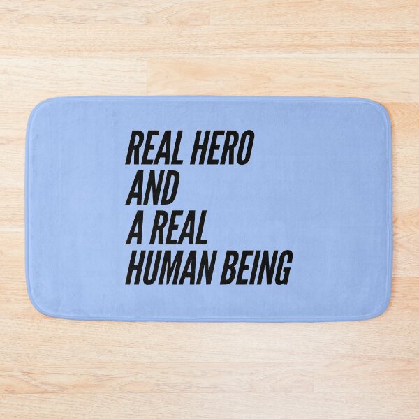 Item preview, Real Hero and A Real Human Being - Cool Sticker designed and sold by joejiing.