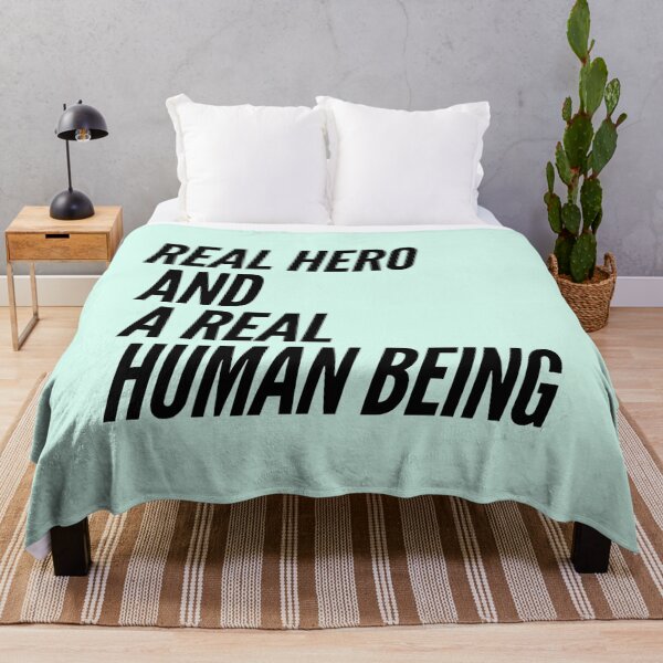 Item preview, Real Hero and A Real Human Being - Cool Sticker designed and sold by joejiing.