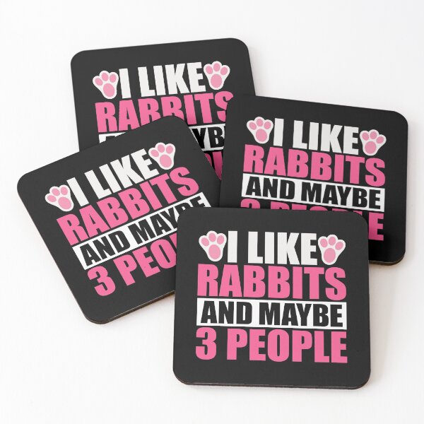 Item preview, I Like Rabbits And Maybe 3 People passionate cool designed and sold by Joxxio.