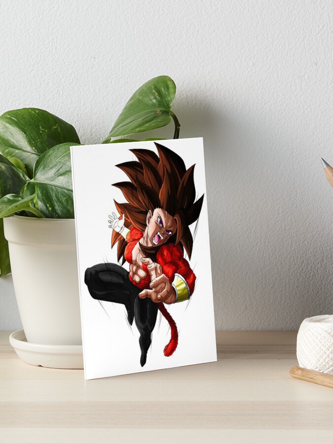 My OC Kala in her Ssj5 Form no Background Art Board Print for