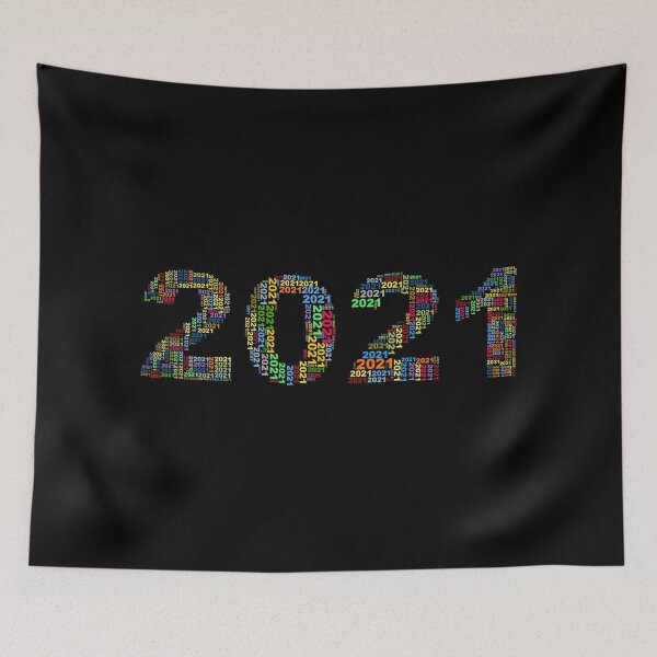 Artikelvorschau, Happy new year 2021 corona free entworfen und verkauft von Sahil Randhawa.
