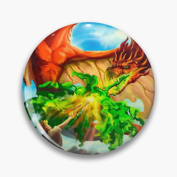 Item preview, Acid Spitting Wyvern Rooftop Dragon Mage Battle designed and sold by Andrew Gaia.