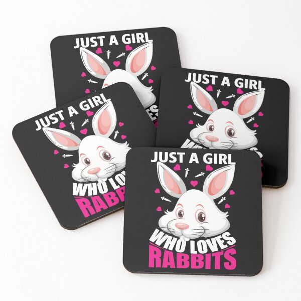 Item preview, Just A Girl Who Loves Rabbits exciting adorable designed and sold by Joxxio.