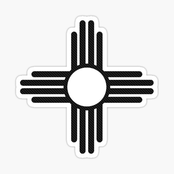 Item preview, New Mexico Zia Sun Carbon Fiber designed and sold by Cestus.
