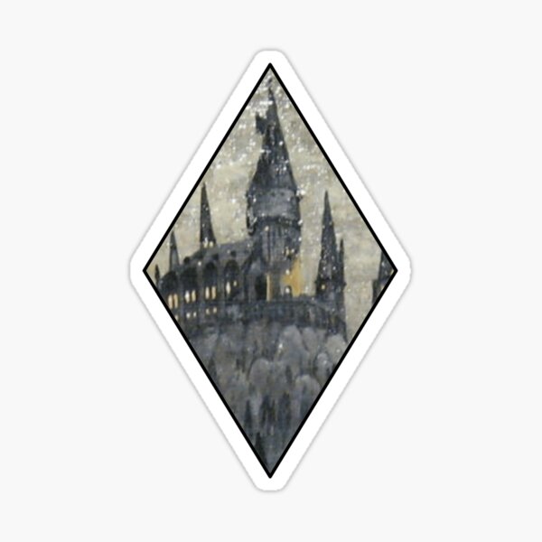 Magic Diamond Winter Castle Sticker