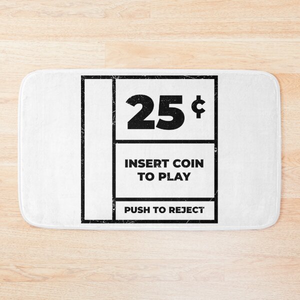 Item preview, Gamer 25¢ Insert coin to play designed and sold by Edzgi1.