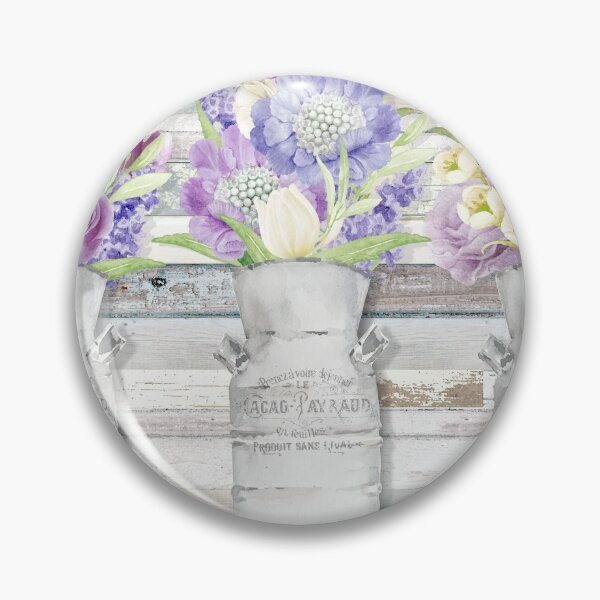 Item preview, Rustic Wood and Flowers A designed and sold by Jean Plout.