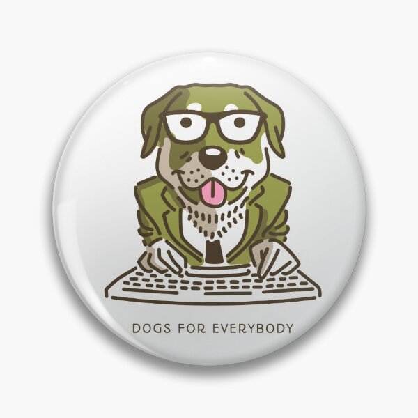 Item preview, Dogs For Everybody on the Computer designed and sold by Graykat.