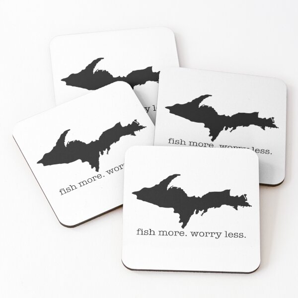 Item preview, FISH MORE Upper Peninsula Michigan designed and sold by Destinations Souvenirs.