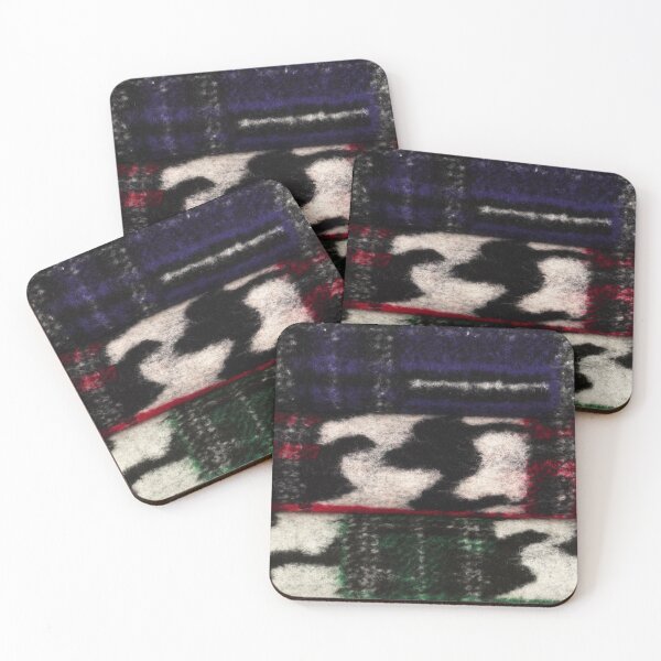 Item preview, Coats Fabric, Walk knit, blue-red-gray-black, patch designed and sold by jwebmarket.