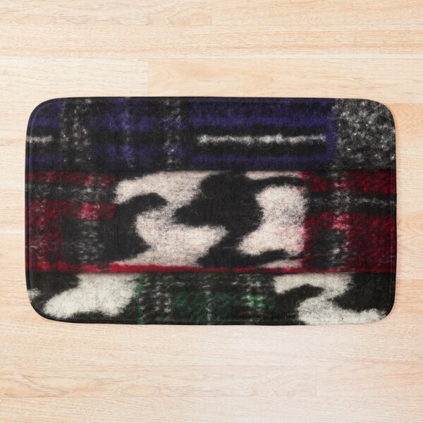Item preview, Coats Fabric, Walk knit, blue-red-gray-black, patch designed and sold by jwebmarket.