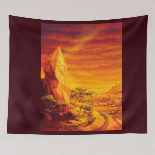 Item preview, African Savannah Magic Sunstone Landscape designed and sold by Andrew Gaia.