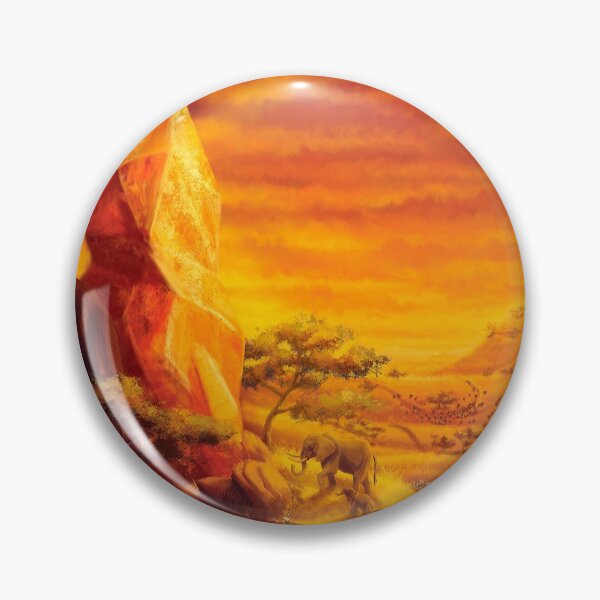 Item preview, African Savannah Magic Sunstone Landscape designed and sold by Andrew Gaia.