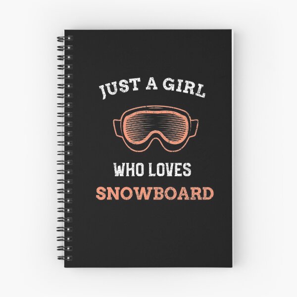 Item preview, Just A Girl Who Loves Snowboard designed and sold by joabaj.