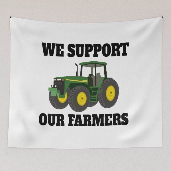 Item preview, We Support our farmers designed and sold by IZ-STAR.