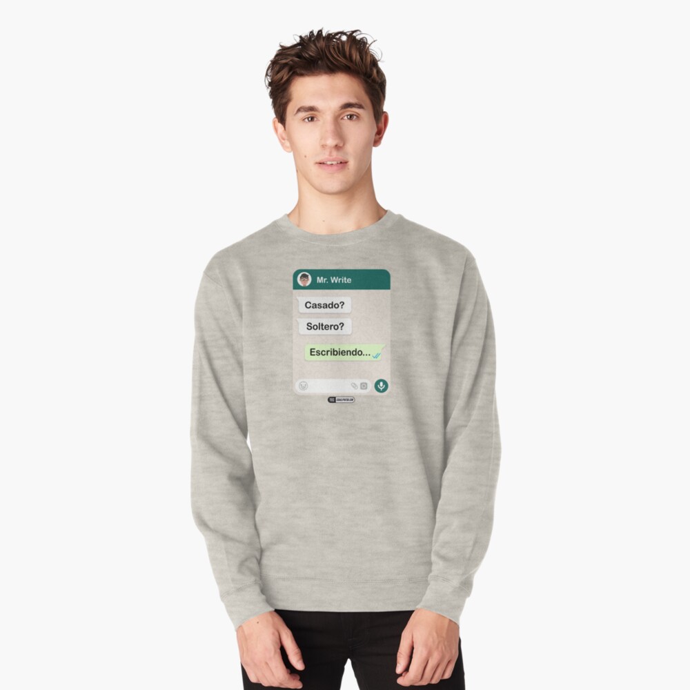 Casado? Soltero? Escribiendo... Para hombres gay Sudadera sin capucha