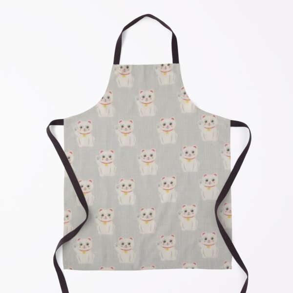 Item preview, Cheerful fabric for children, printed pattern: cats, gray designed and sold by jwebmarket.