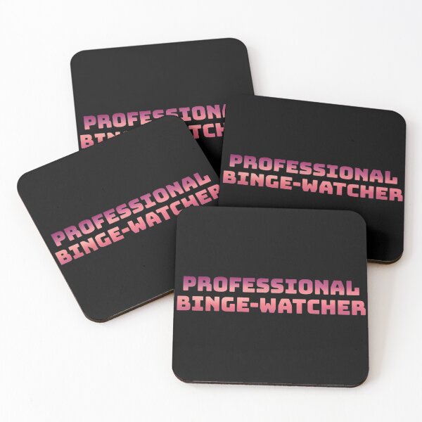 Item preview, professional binge watcher designed and sold by srm-creations.
