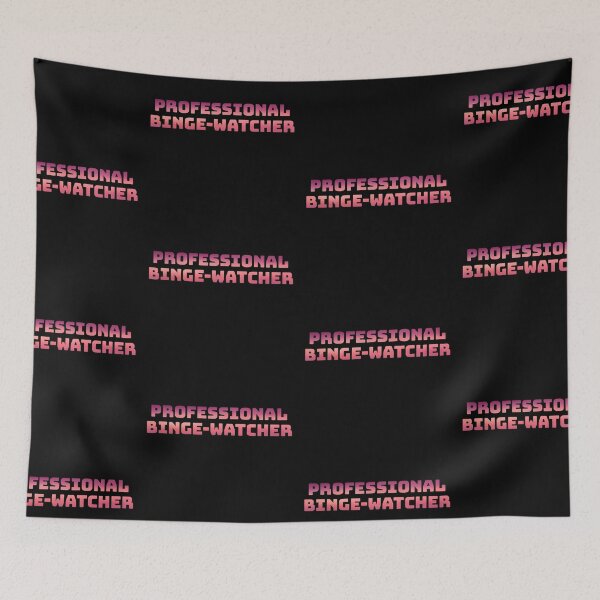 Item preview, professional binge watcher designed and sold by srm-creations.
