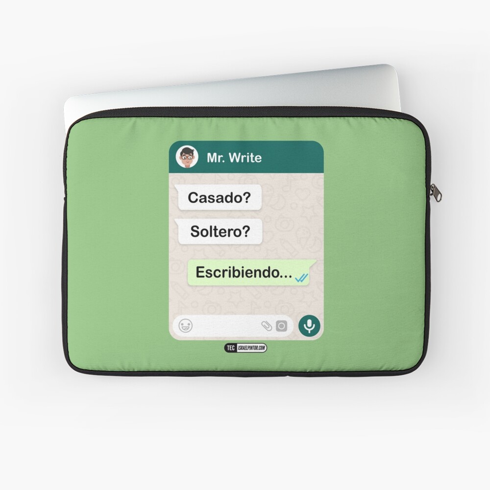 Casado? Soltero? Escribiendo... Para hombres gay Funda para portátil