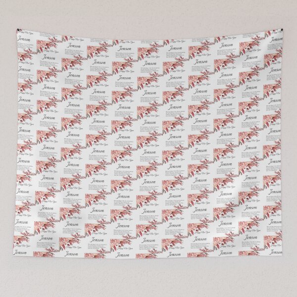 Item preview, Happy New Year Jenson. Personalized gift designed and sold by amrmab.