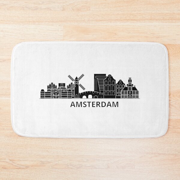 Aperçu de l'œuvre Skyline d'Amsterdam créée et vendue par Smart Collection .