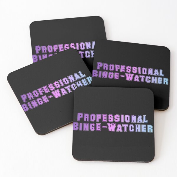 Item preview, professional binge watcher designed and sold by srm-creations.