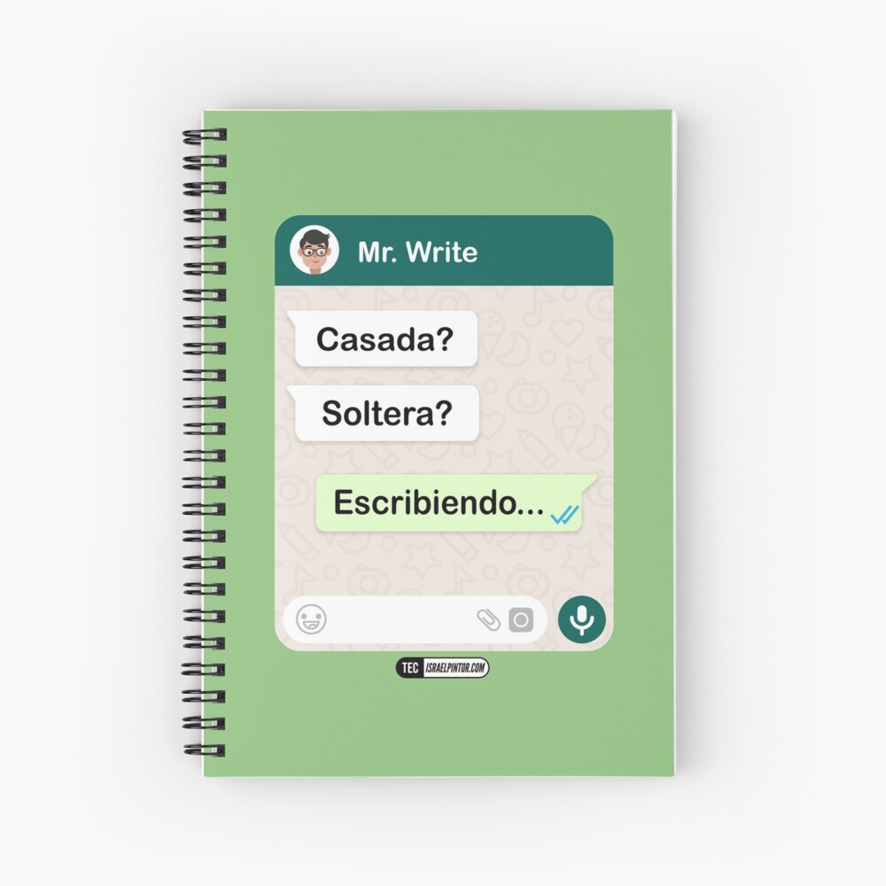 Casada? Soltera? Escribiendo... Para mujeres hetero Cuaderno de espiral
