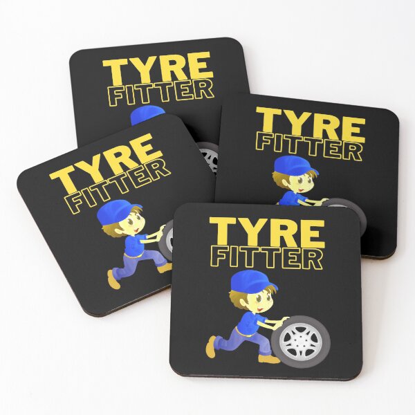 Item preview, Tyre Fitter Auto Workplace Wheel Design  designed and sold by luvvvvvit.