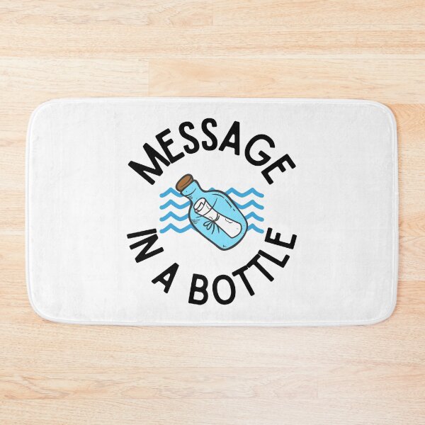 Item preview, Message in a Bottle Nautical Design Perfect Gift for Sea and Ocean Lovers, Sailors, Divers, Surfers designed and sold by Nathalie Aynié.